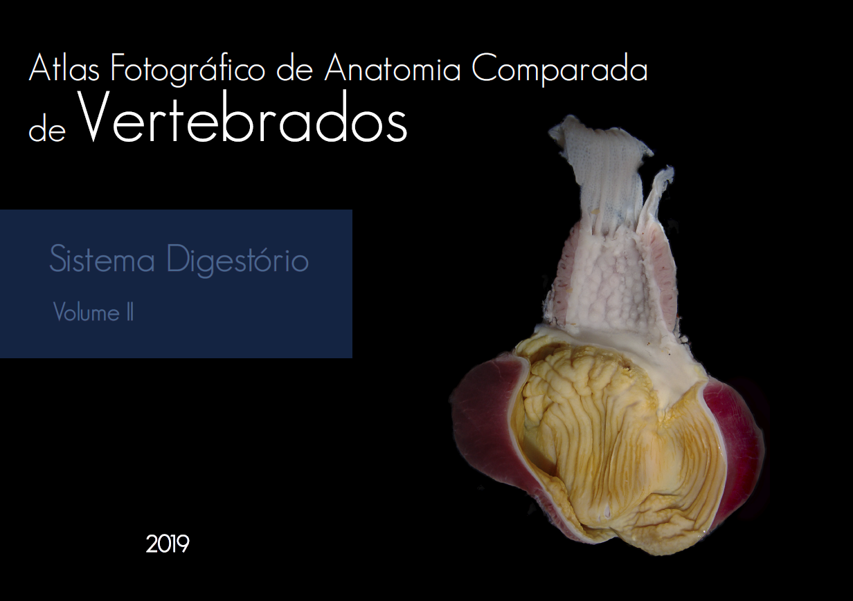 Capa para Atlas fotográfico de anatomia comparada de vertebrados: sistema digestório