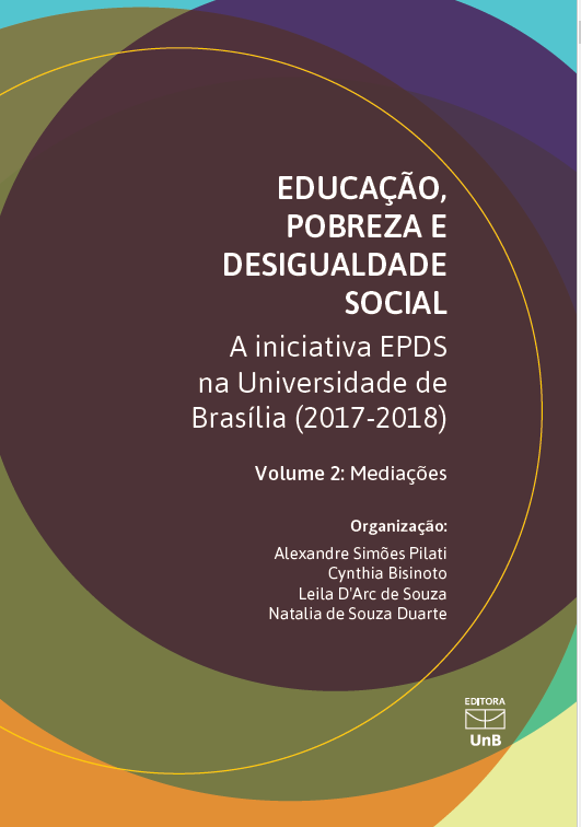 Capa para Educação, pobreza e desigualdade social: a iniciativa EPDS na Universidade de Brasília (2017-2018) - Volume 2: Medições