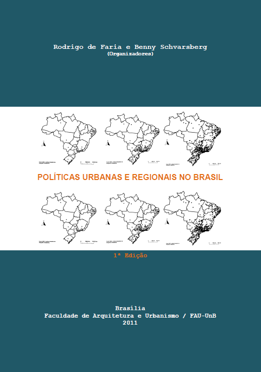 Capa para Políticas urbanas e regionais no Brasil