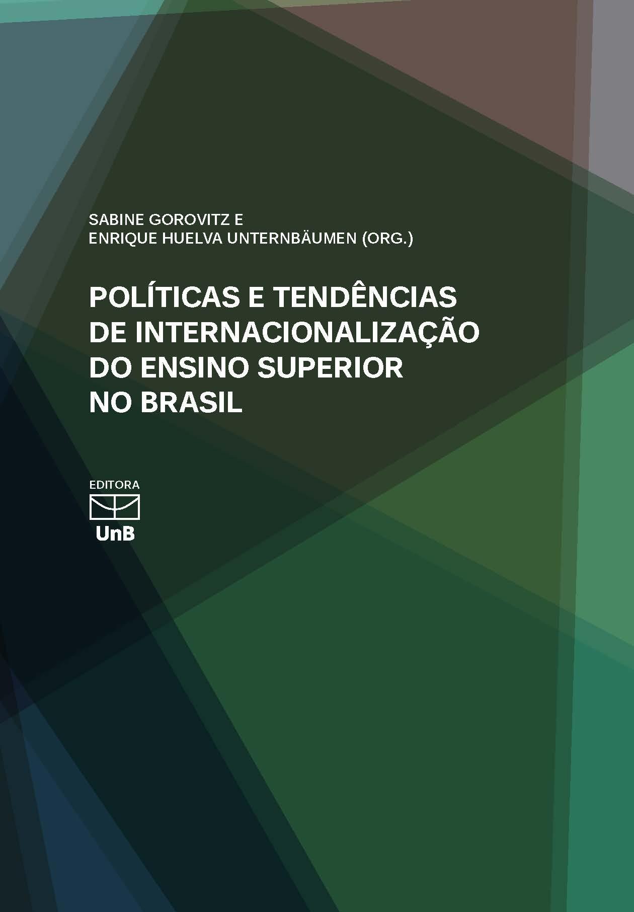 capa do livro Políticas e tendências de internacionalização do ensino superior no Brasil